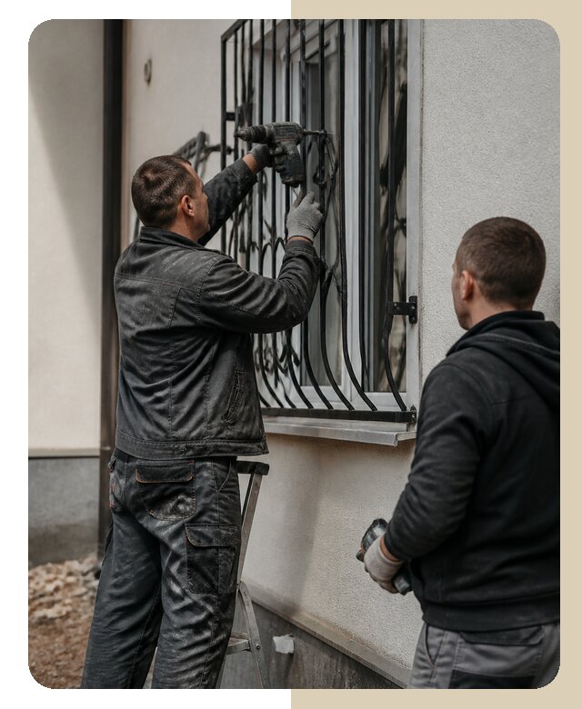 Установка наружных решеток в Липецке от 5093 р. | Дверной